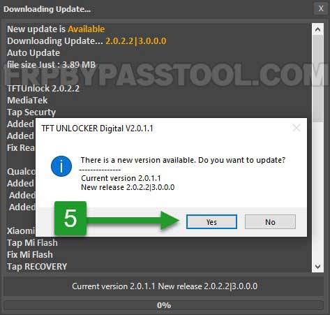 Username, License Key, and opening of TFT Unlocker Tool without facing any errors.