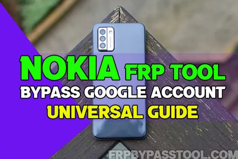 A picture of Nokia FRP Bypass Tool installing into a Computer by a smartphone user to unlock his/her device.