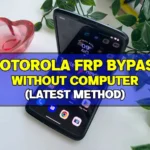 Motorola FRP Bypass without Computer and PC 2023