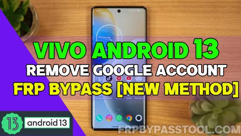 VIVO FRP Bypass Android 13 Without PC - Activity Launcher
