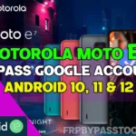 Motorola Moto E7 FRP bypass Without PC/Computer - Android 10, 11, 12
