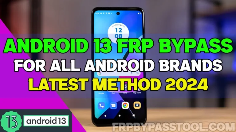 FRP Bypass Android 13 - Samsung, VIVO, OPPO, OnePlus